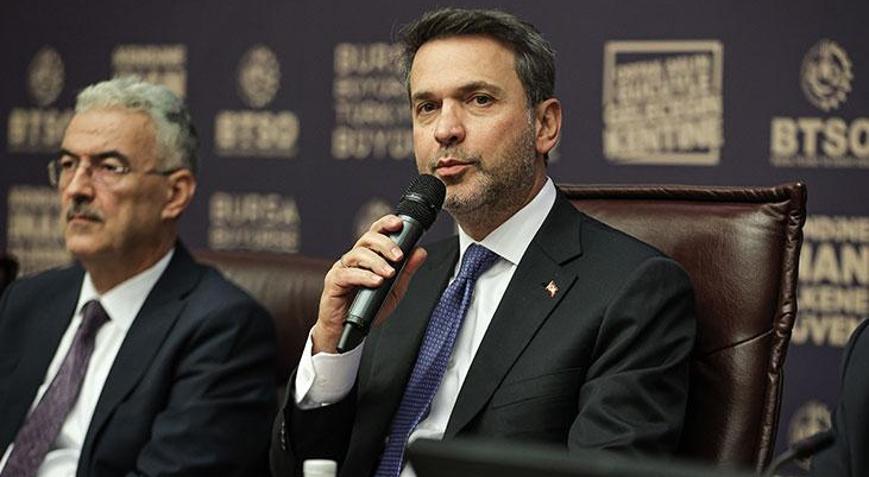 Bakan Bayraktar, Bursada BTSOda konuştu Ekonomimiz çok daha güçlü hale gelecek
