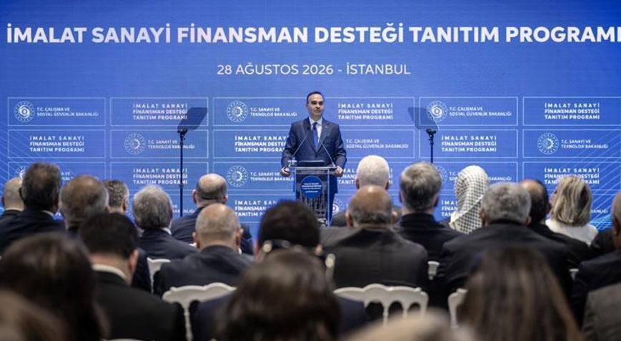 Bakan Kacır: Sanayicimizin, üreticimizin yanında olmaya, onlara omuz vermeye devam ediyoruz