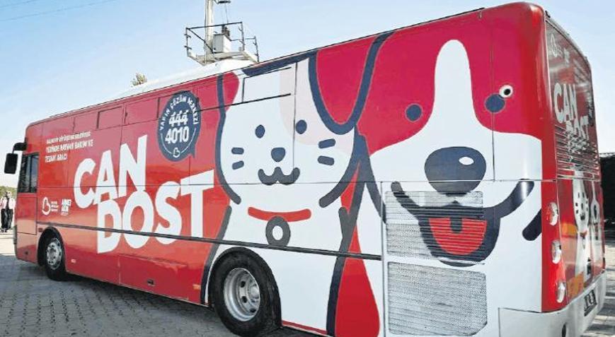 Can dost mobil aracı yollarda