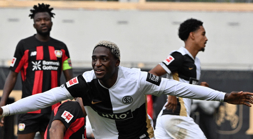 Beşiktaşın rakibi Bayer Leverkusen, Elversberge kaybetti