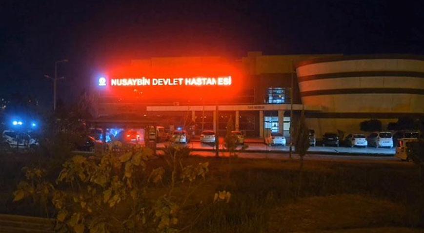 Mardinde başına yorgun mermi isabet eden kadın ağır yaralandı