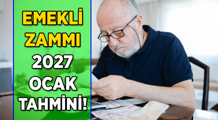 SSK, BAĞ - KUR EMEKLİ ZAMMI 2027 OCAKTA NE KADAR OLUR Emekli maaşı zam hesaplaması için tahminler: % 8,70 mi, % 9,97 mi