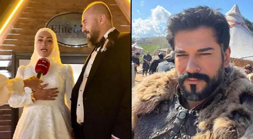 Burak Özçivit’in kız kardeşi evlendi Ünlü oyuncu düğüne katılmadı