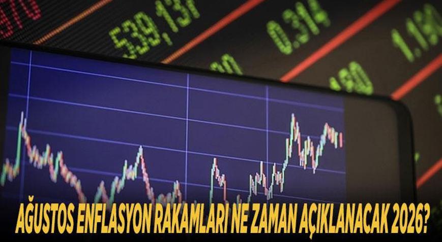 ENFLASYON RAKAMLARI NE ZAMAN AÇIKLANACAK 2026 TÜİK Ağustos ayı enflasyon oranı beklentisi ne kadar, hangi gün saat kaçta açıklanır