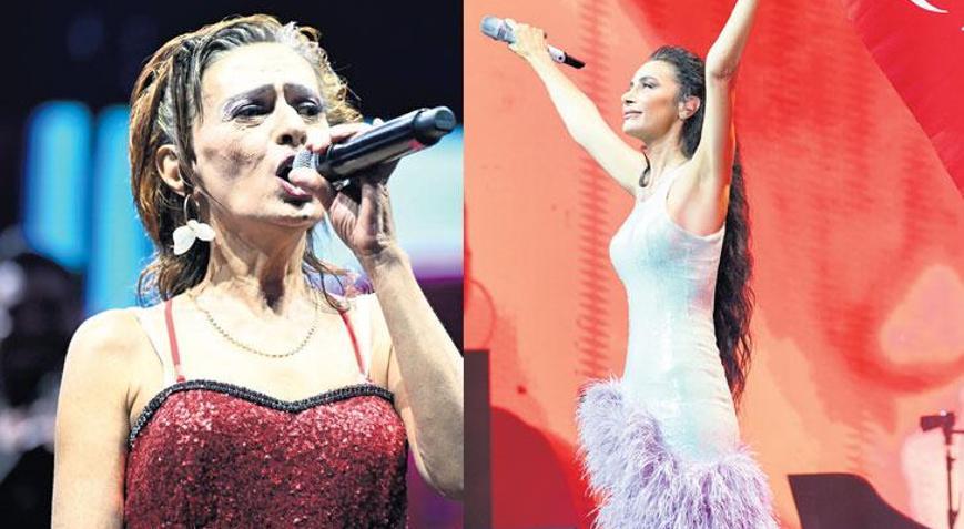Meydanlar marşlarla yankılandı