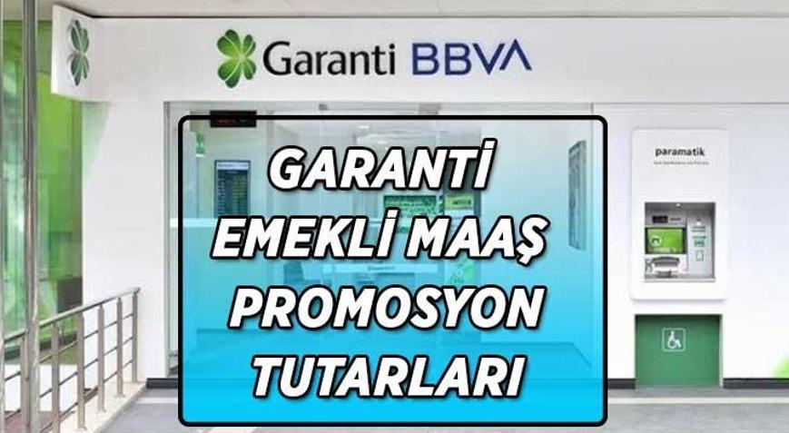 GARANTİ EMEKLİ MAAŞ PROMOSYON TUTARLARI (1-30 Eylül) SSK, Bağ-Kur Garanti BBVA emekli maaş promosyonu ne kadar Ek bonus kampanya detayları...