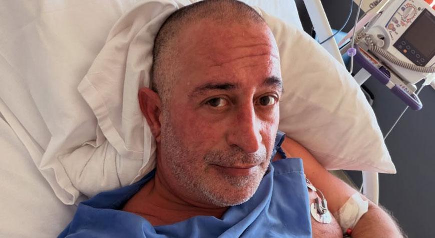 Kalp krizi geçirmişti Cem Yılmaz’dan hastane sonrası ilk fotoğraf