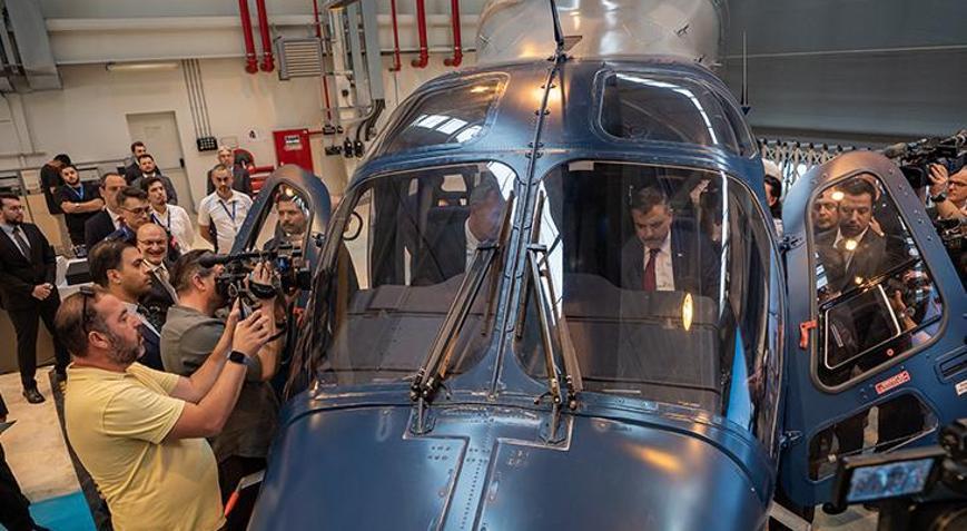GÖKBEY helikopteri Emniyetin envaterinde Ekonomiye 35 milyar doların üzerinde katkı