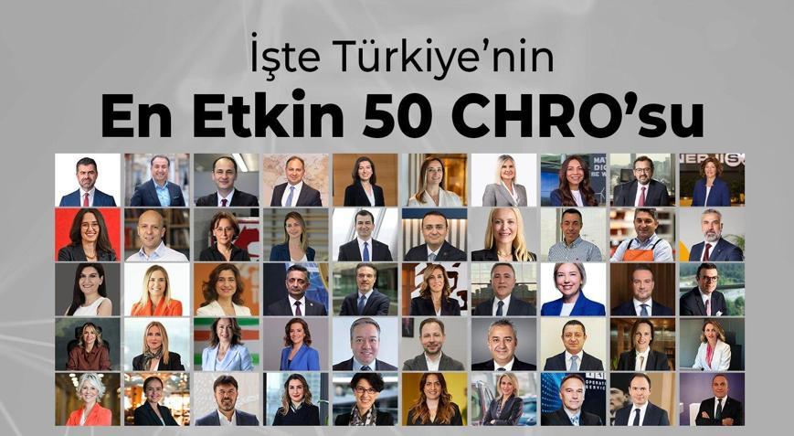 Türkiye’nin en etkin 50 CHRO’su belli oldu