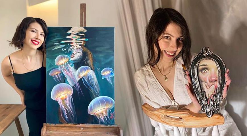 Köyde resim öğretmeni bile görmedi, ressam oldu 3 kalemle hayatı değişti