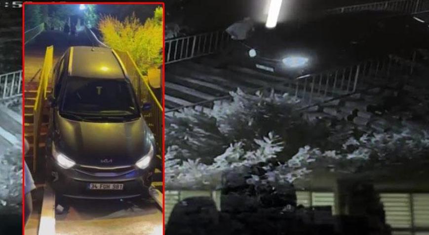 Navigasyonun kestirmesi pahalıya patladı Merdivenlerde mahsur kaldı