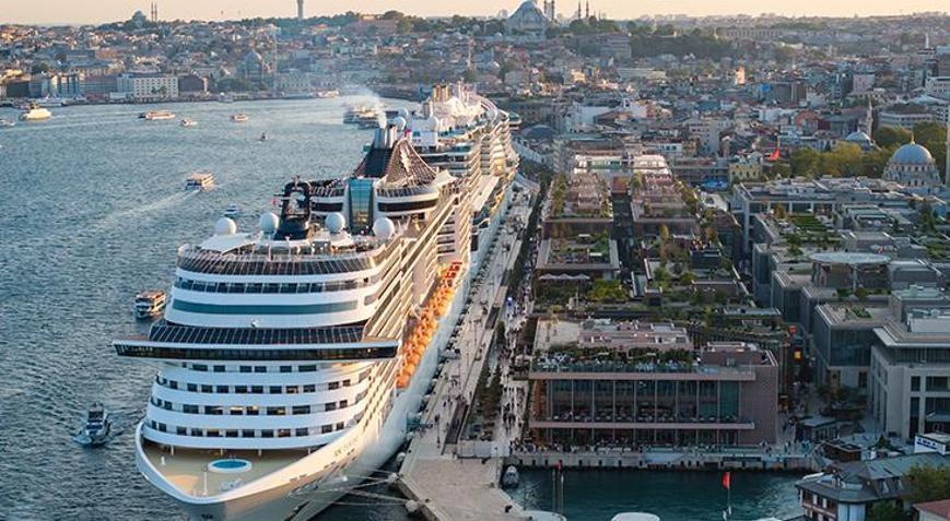 Kruvaziyer turizminin yeni merkezi İstanbul