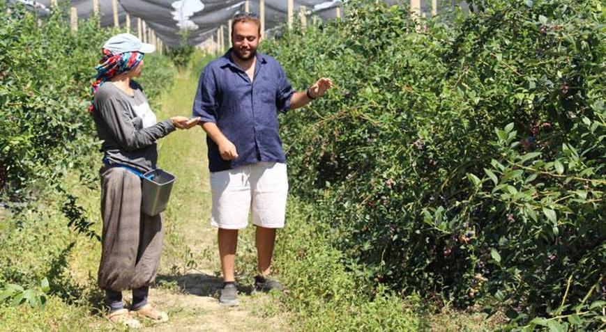 Çinden döndü, ailesinin atıl arazisini ihracat bahçesine dönüştürdü