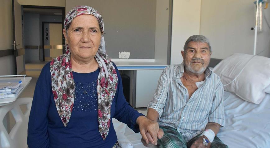 Nefes alamıyor, kalbi yetmiyordu 76 yaşındaki hastaya köprücük altından aort kapağı takıldı