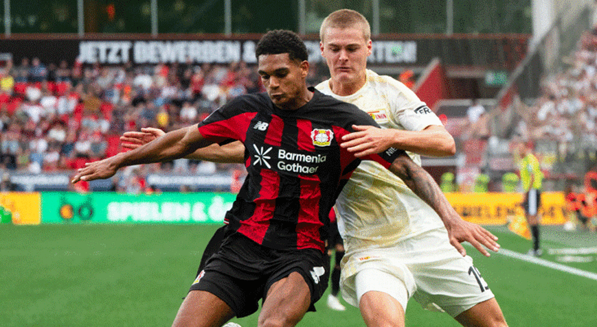 Beşiktaşı rakibi Bayer Leverkusen, Union Berlini farklı geçti