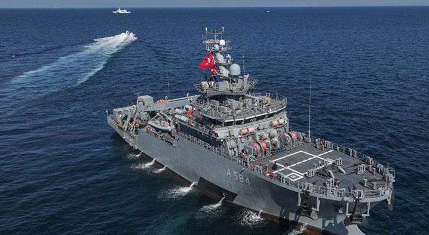 MSBden Silivri açıklarındaki kazada batan gemiye ilişkin paylaşım