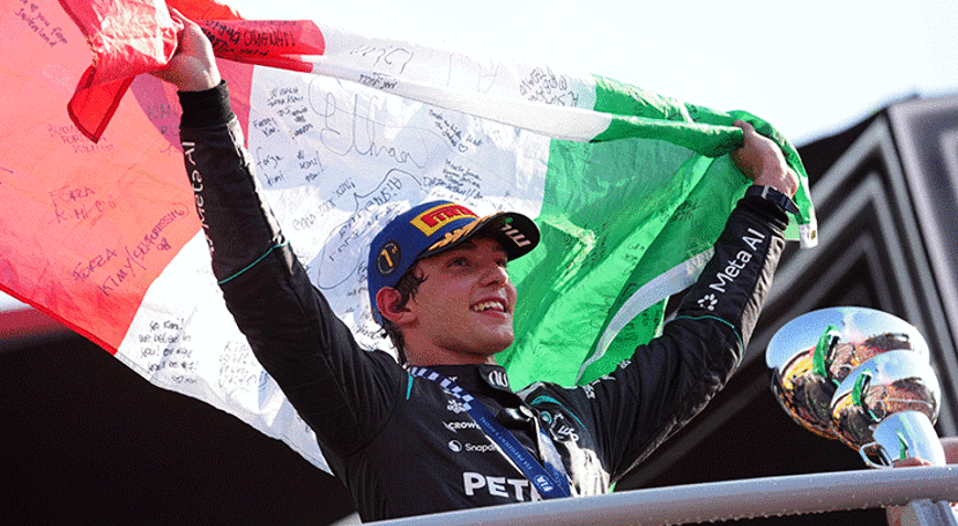 Formula 1 2026 İtalya GP: Antonelli 19. sıradan başlayıp kazandı