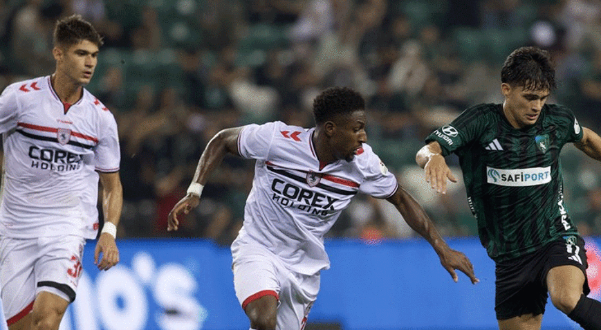 Süper Ligde Kocaelispor, Samsunsporu tek golle mağlup etti