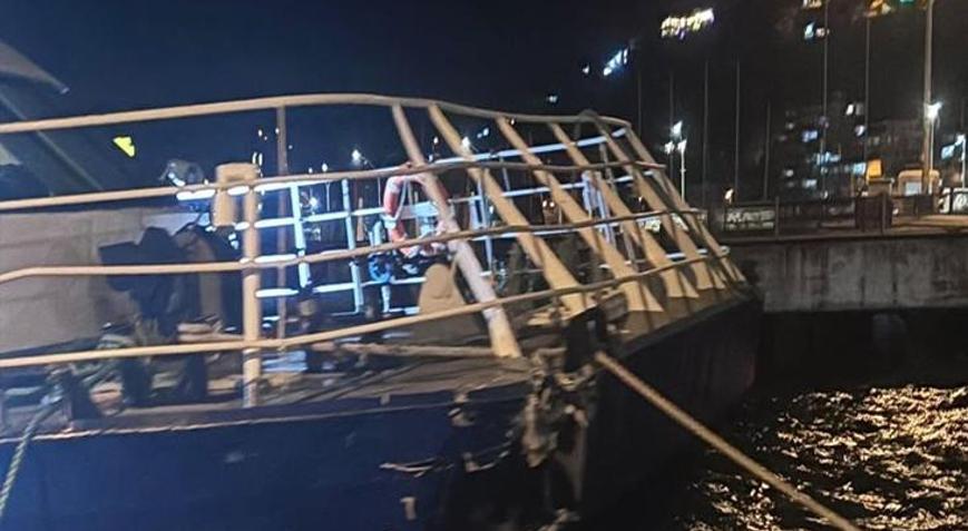 Mudanyada İDO deniz otobüsü iskeleye çarptı