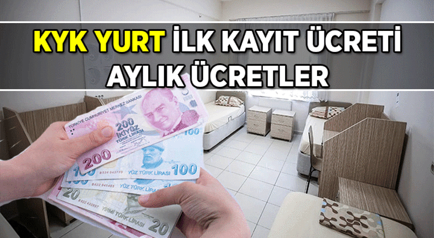 ODA TİPLERİNE GÖRE KYK YURT ÜCRETLERİ 🏢 1.2.3.4.5.6. TİP KYK YURT ODALARININ ilk kayıt ücreti ve aylık KYK yurt ücretleri ne kadar, nasıl ödenir 2026-2027nin KYK yurt ilk kayıt ücreti ve aylıkları kaç para