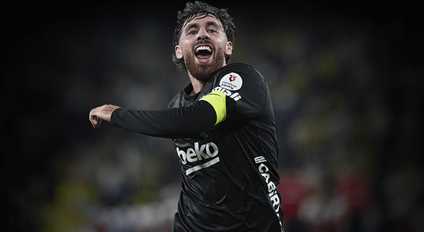 Beşiktaşta derbi galibiyeti sonrası Orkun Kökçüden taraftara mesaj Bu daha başlangıç