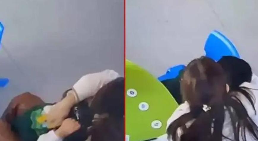 Kamera kayıtları dehşeti ortaya çıkardı Anne isyan etti: Meslekten yasaklayın