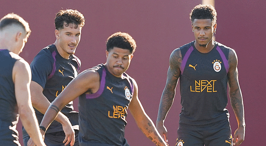 Galatasaray, Sporting Lizbon maçı hazırlıklarını sürdürdü