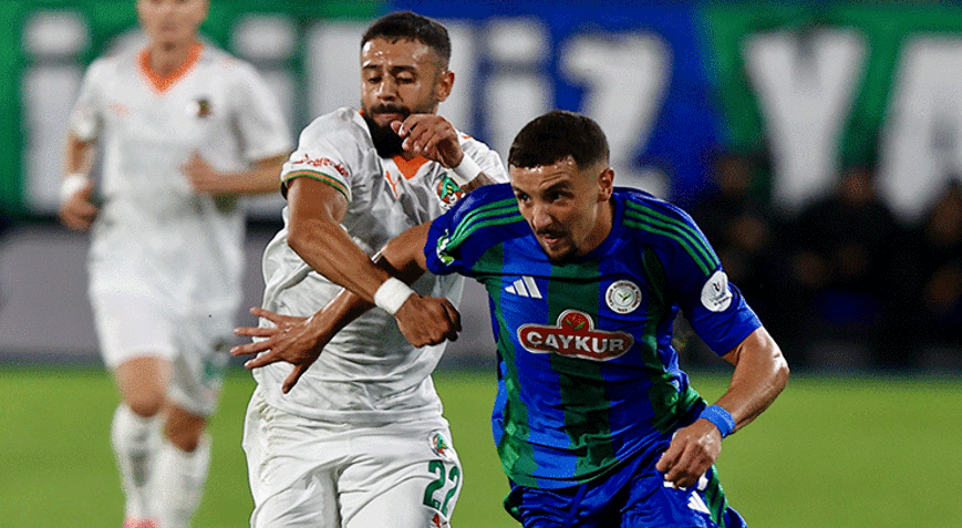 Süper Ligde Alanyaspor, Rizesporun hatasıyla kazandı