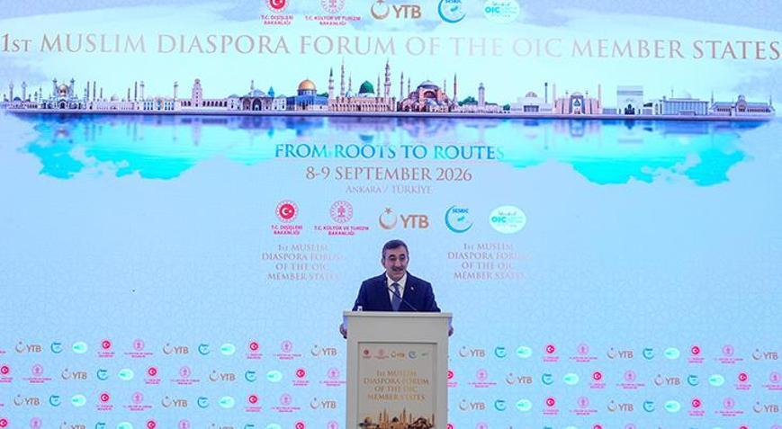 Cevdet Yılmazdan Diaspora Forumunda net duruş: Türkiye hiçbir zaman antisemitik olmamıştır