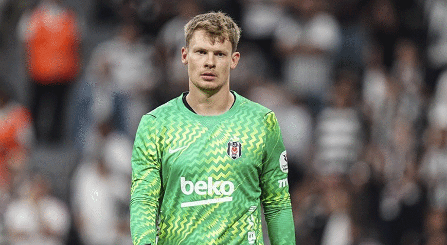 Beşiktaşta kaleci Alexander Nübele milli takım müjdesi