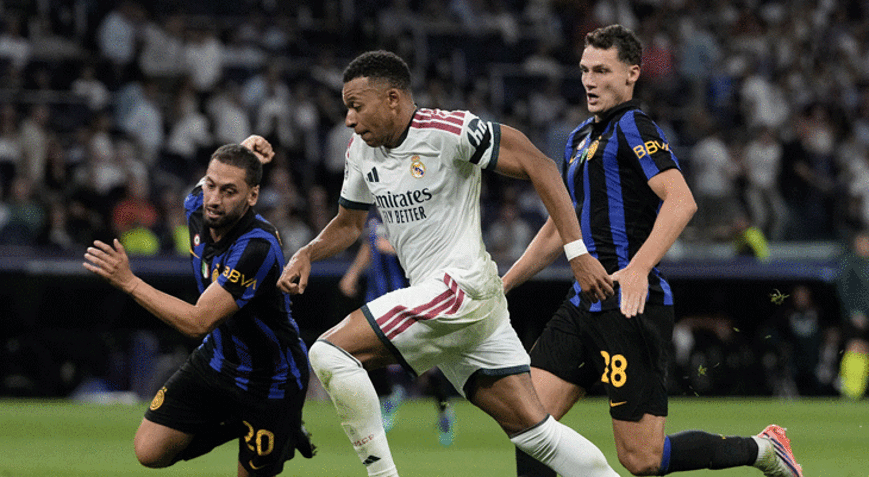 Şampiyonlar Liginde Real Madrid, Interi 2 golle devirdi