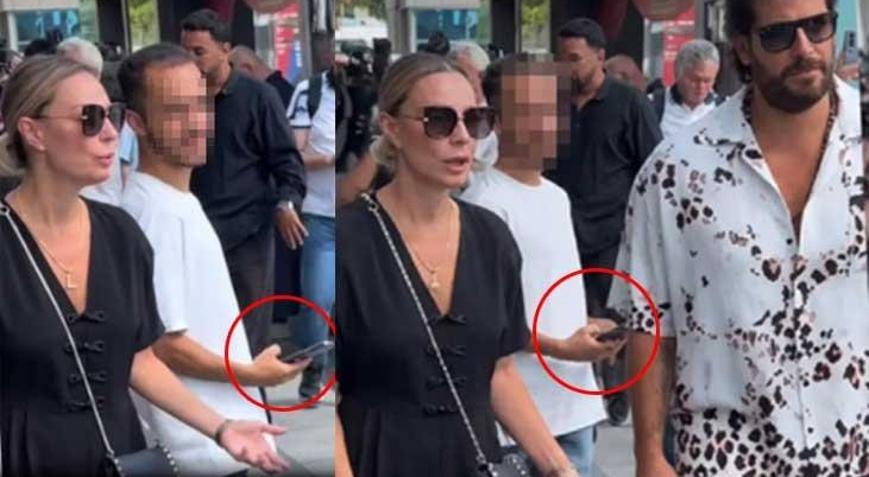 Özge Özder cenazede fotoğraf isteğine tepki gösterdi