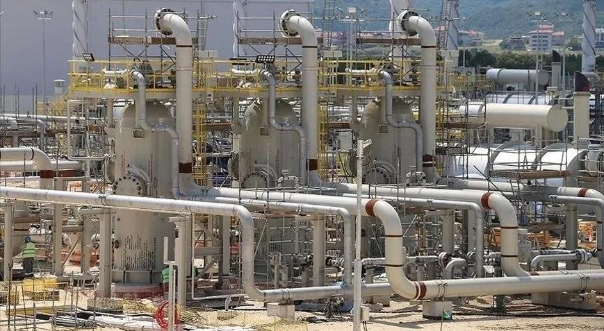 Almanyada doğal gaz depolarındaki dolulukta tarihi düşüş