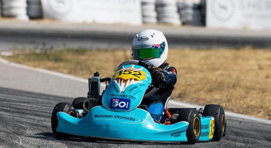 BOM Karting Takımı pilotları Uşakta podyumu domine etti