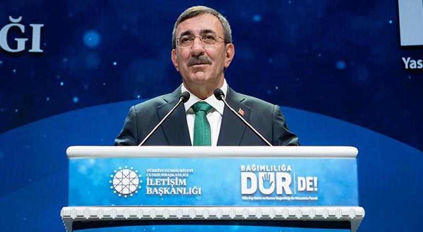 Cumhurbaşkanı Yardımcısı Yılmaz: Gençlerimizi bağımlılığa sürükleyen kültürel atmosfer var