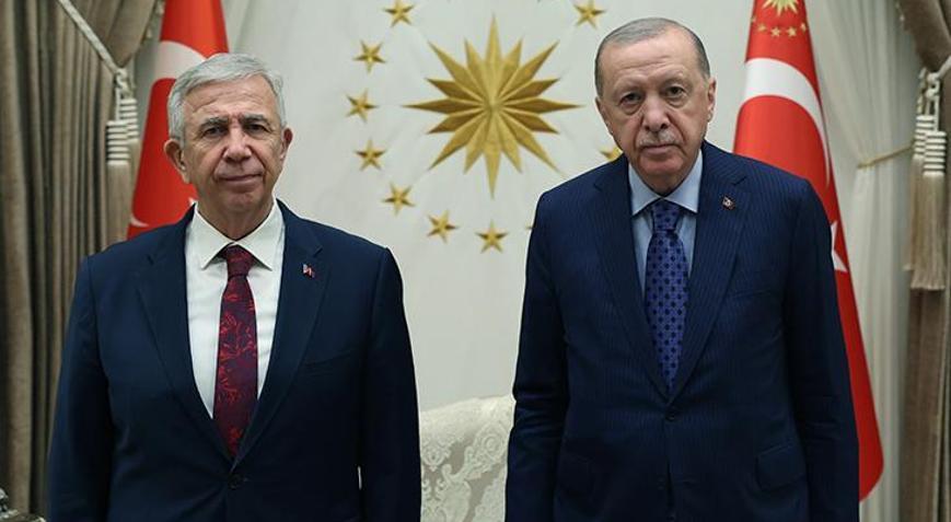 Son dakika... Cumhurbaşkanı Erdoğanın kabulü sonrası Mansur Yavaştan parti değiştireceği iddialarına cevap