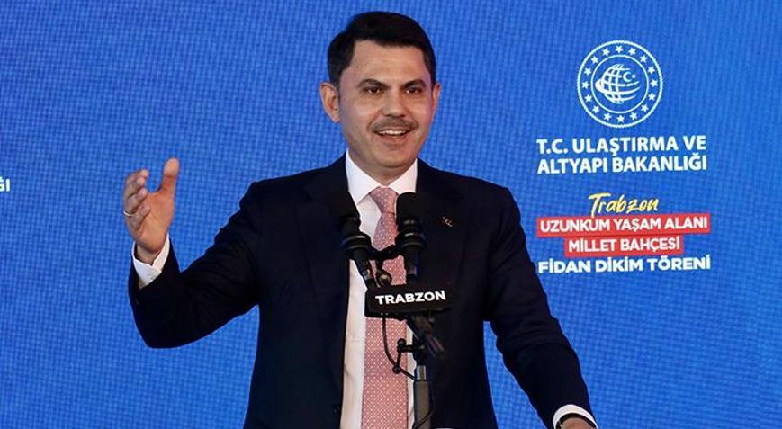 Bakan Kurumdan Trabzona iki müjde