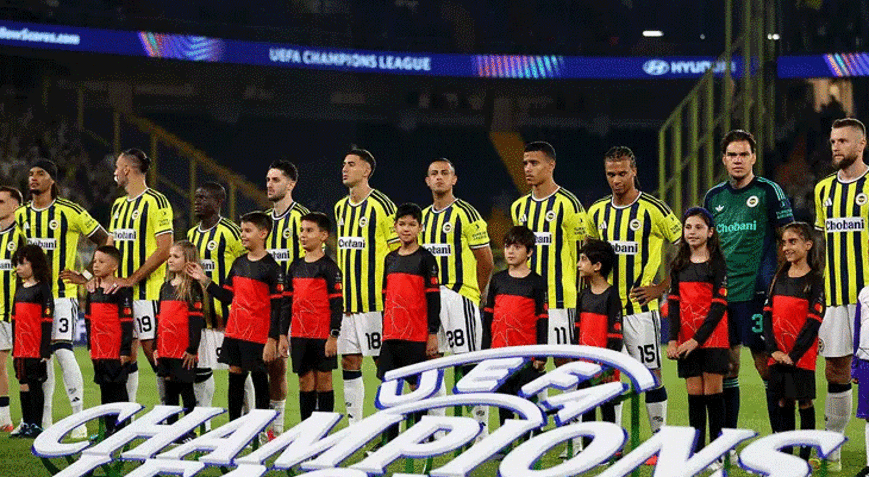 Fenerbahçe, Şampiyonlar Liginde Roma ile berabere kaldı Ülke puanı güncellendi