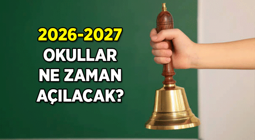 MEBDEN YILLIK TAKVİM ❗ Okullar ne zaman açılıyor, 14 Eylül Pazartesi mi 2026-2027 İlkokullar, ortaokullar, liseler hangi gün okula başlıyor