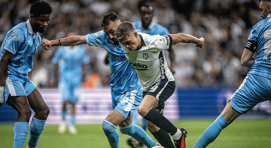 Beşiktaşta Leandro Trossard ilk golünü kaydetti