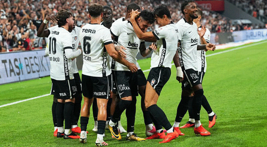 Beşiktaş, ilerleyişine doludizgin devam ediyor