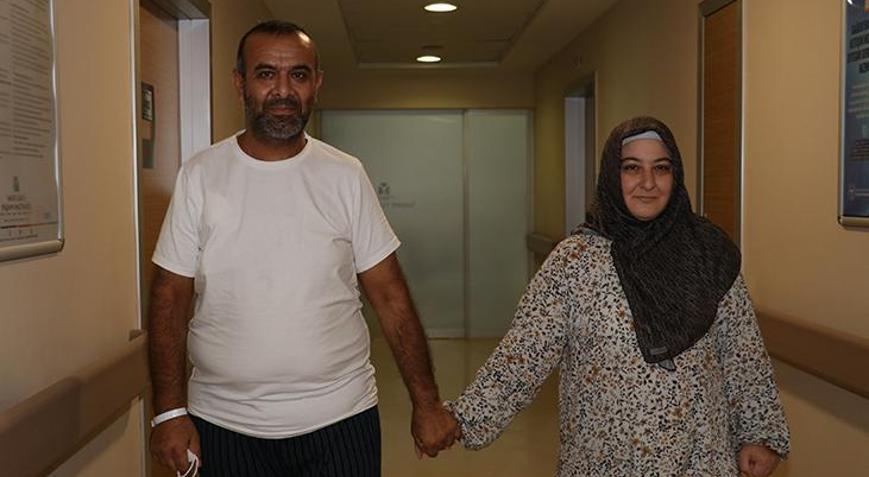 27 yıllık eşinden aldığı böbrekle sağlığına kavuştu Ben sağlıklıysam eşim de olsun