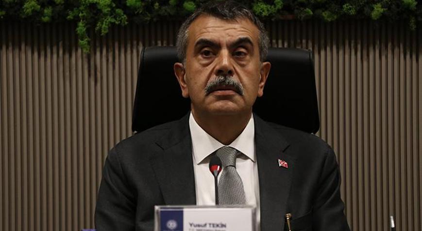 Bakan Tekinden mesleki eğitim açıklaması: Eksiklik gördüğümüz iş yeriyle protokolü kesiyoruz