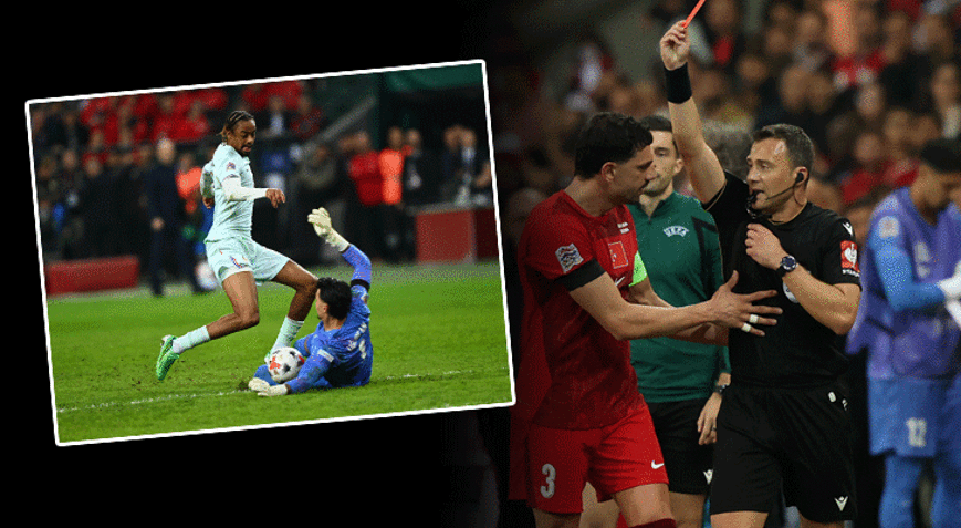 National Football Team Defeated Against France: Uğurcan Çakır's Red Card Sparks Debate