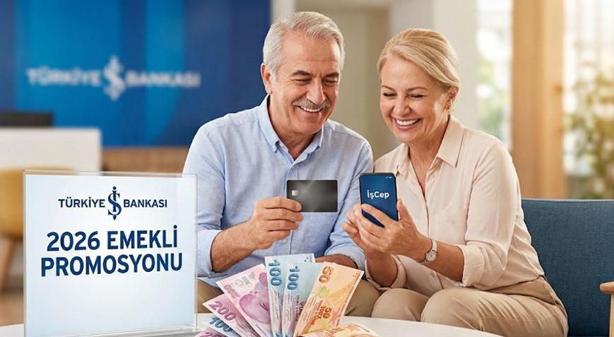 GÜNCEL İŞ BANKASI EMEKLİ PROMOSYONU 2026: İş Bankası emekli promosyonu ne kadar, nasıl alınır Maaşa göre promosyon tutarları