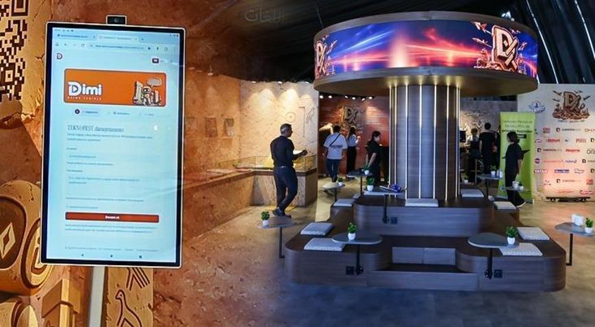 Dimi TEKNOFESTte görücüye çıktı Şanlıurfada Demirören Medya standına yoğun ilgi