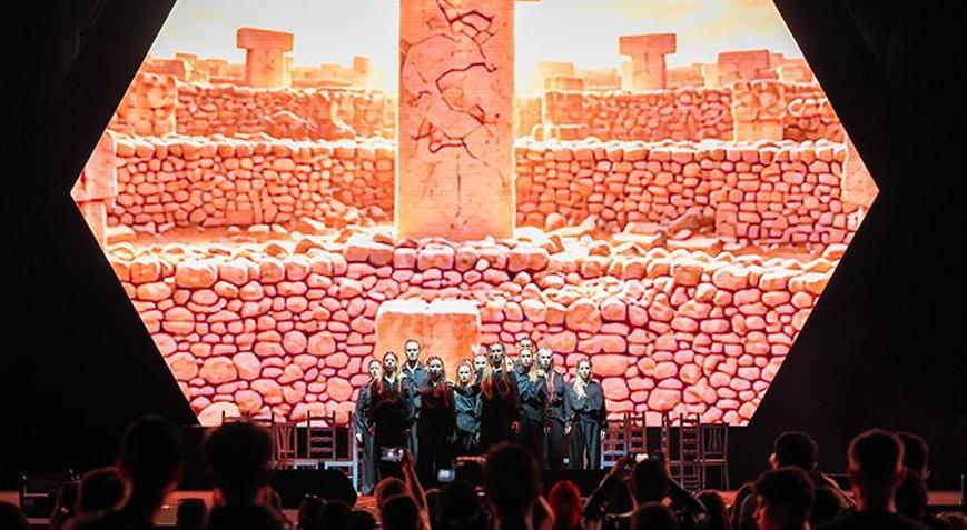 TEKNOFEST Güneydoğuda İlk Işıktan Geleceğe oyunu sahnelendi