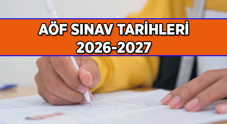 ANADOLU ÜNİVERSİTESİ ❗ AÖF sınavları ne zaman 2026-2027 Açıköğretim sınav tarihleri ne zaman