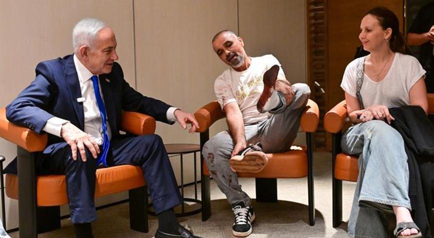 Uçak krizini şova çevirdi Netanyahu için bulunmaz fırsat