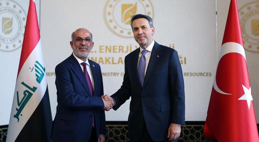 Bakan Bayraktar Irak Petrol Bakanı Hüdeyir ile görüştü: Ceyhan küresel enerji üssü haline gelecek